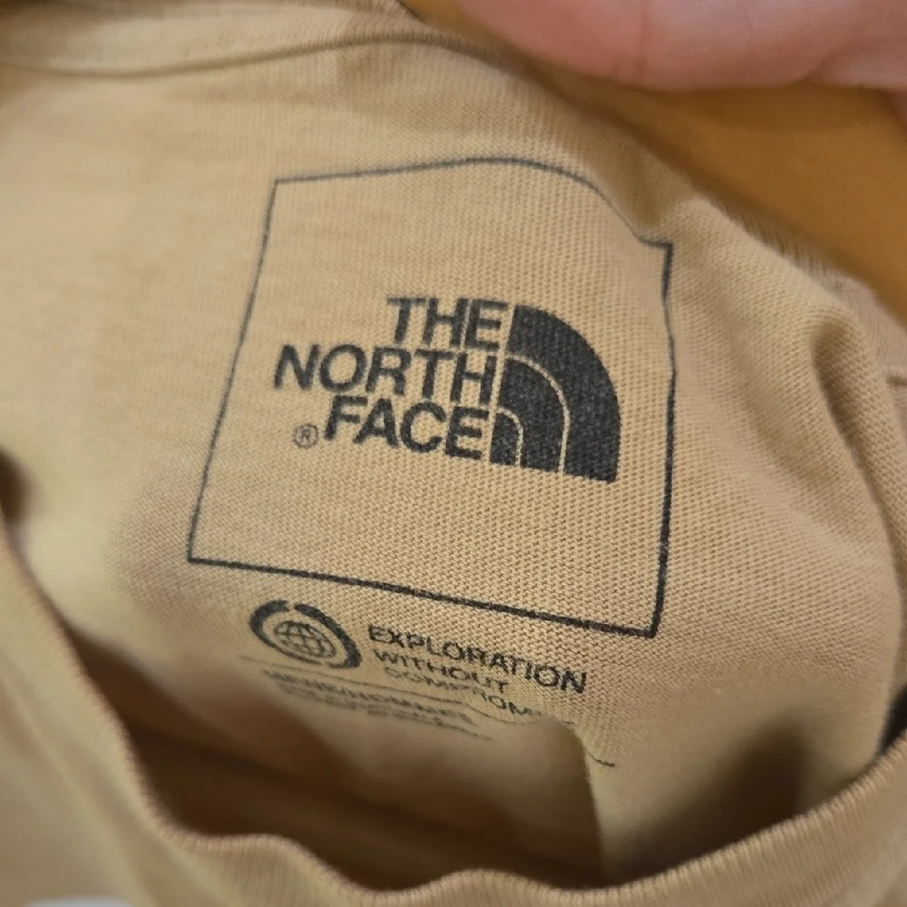 The North Face Beige Short Sleeve Tee